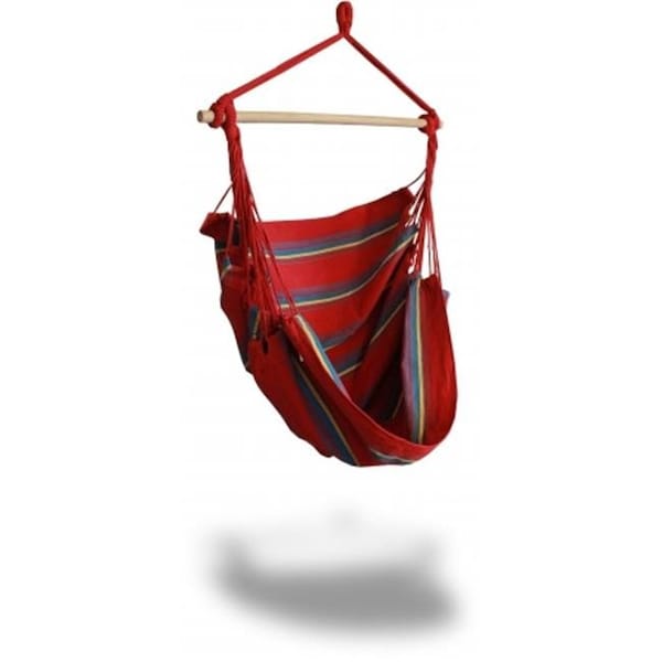 Kings Pond Enterprises Kings Pond Enterprises 10044-KP Hammaka Woven Hammock Chair - Red 10044-KP - main